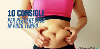 perdere peso in poco tempo