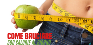Come bruciare 500 calorie al giorno