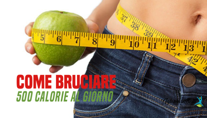Come bruciare 500 calorie al giorno