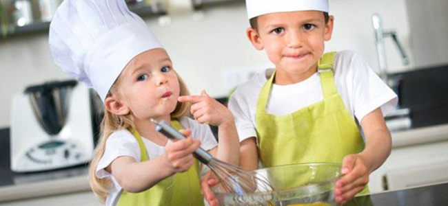 bambini verdure fatti aiutare in cucina e trasformalo in chef