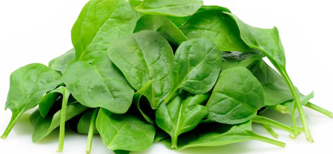cibi antinfiammatori spinaci