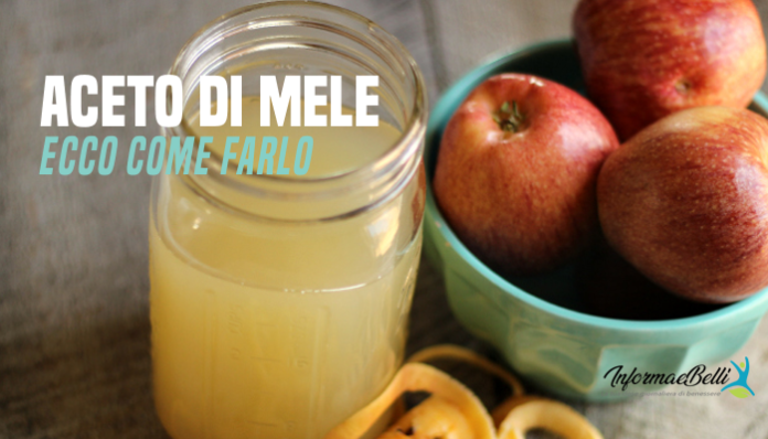 aceto di mele fatto in casa