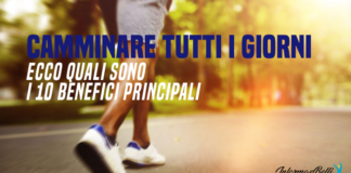 camminare tutti i giorni