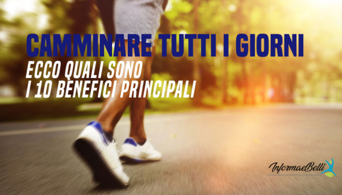camminare tutti i giorni