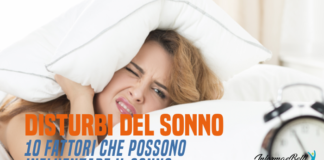 disturbi del sonno