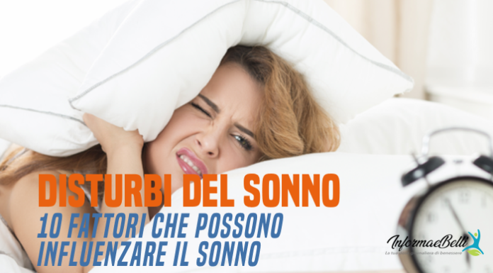 disturbi del sonno