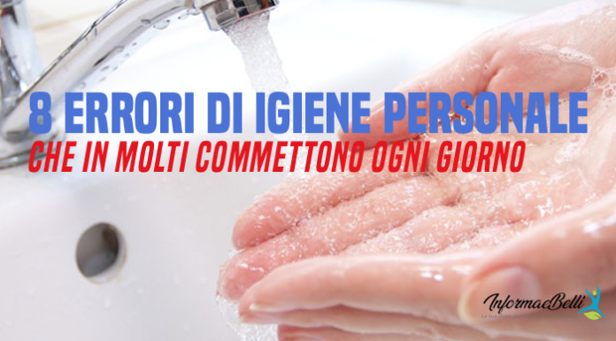 errori igiene personale