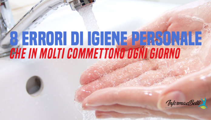errori igiene personale