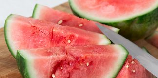 Scrub all'anguria per il corpo