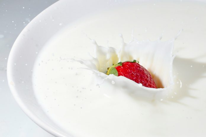 Yogurt intero per la bellezza