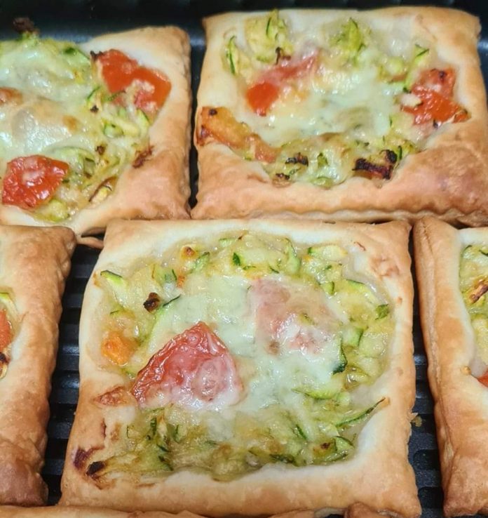 Pizzette sfoglia friggitrice aria