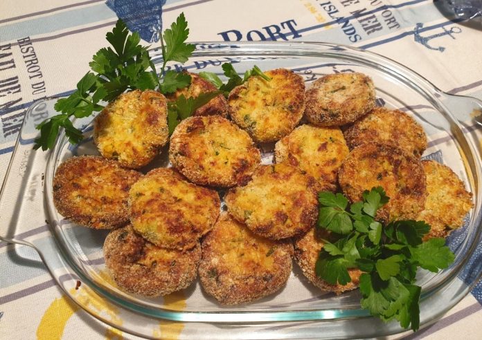 Polpette zucchine patate friggitrice aria