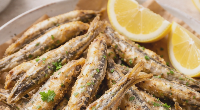 Alici fritte in friggitrice ad aria